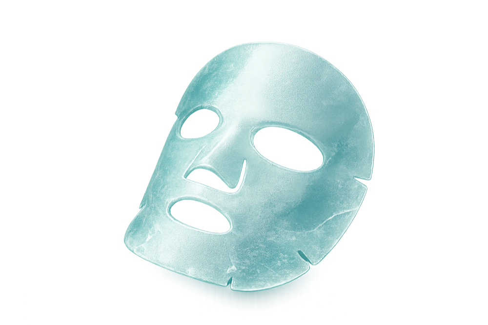 Teal hydrating gel face mask Teal hydrating gel face mask
